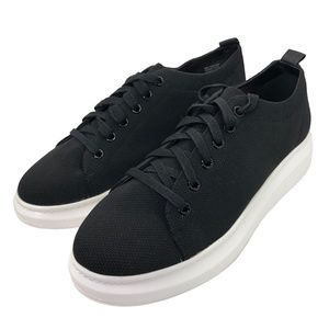 INC International Concepts GARDINF Black Knit Platform Sneakers Size 10 -NEW!
